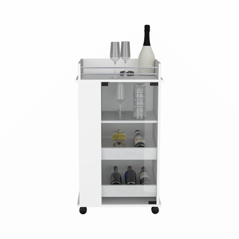 Chariot-bar Visibelli, Blanc