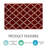 Spiceland Floral Polypropylene Area Rug in Red
