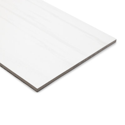 Carrelage de sol et de mur en porcelaine aspect dolomite de marbre 12 po x 24 po Evoque