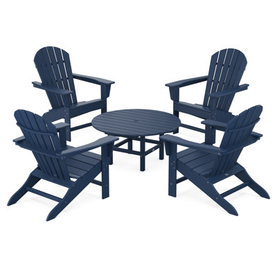 POLYWOOD South Beach 5-Piece Conversation Group