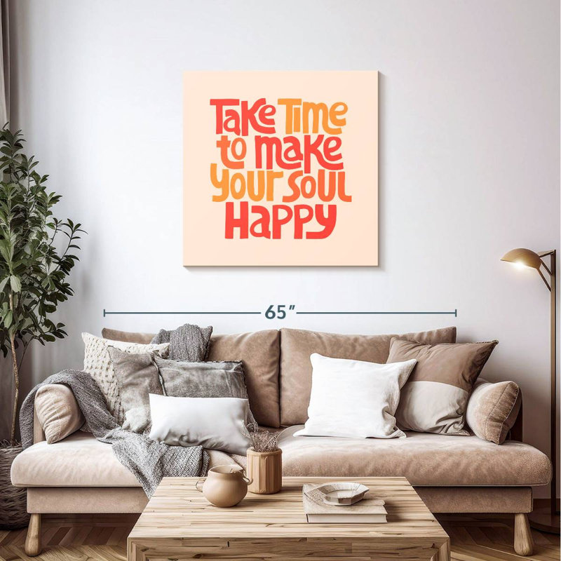 Citation Tergel «Happy Soul», H 36 po x l 36 po
