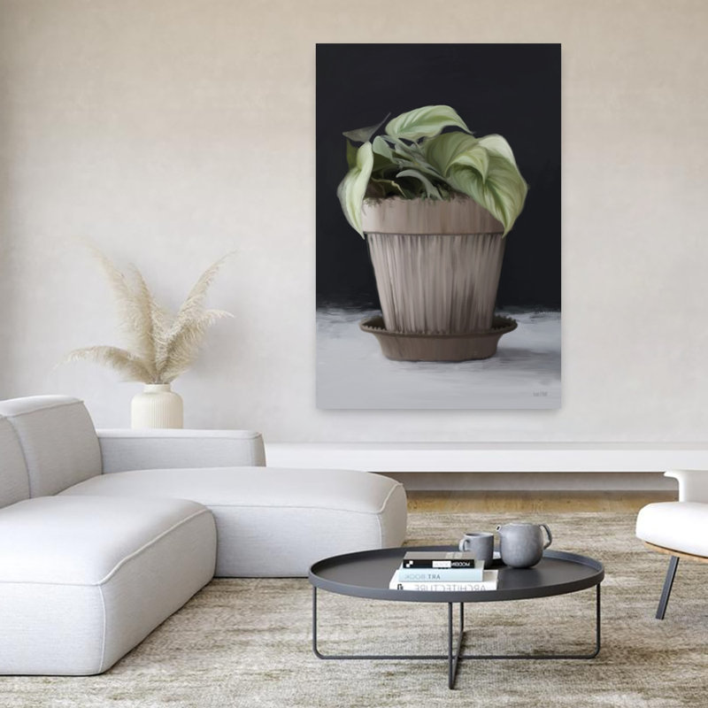 Farmhouse Philodendron, plante contemporaine, H 60 po x l 40 po
