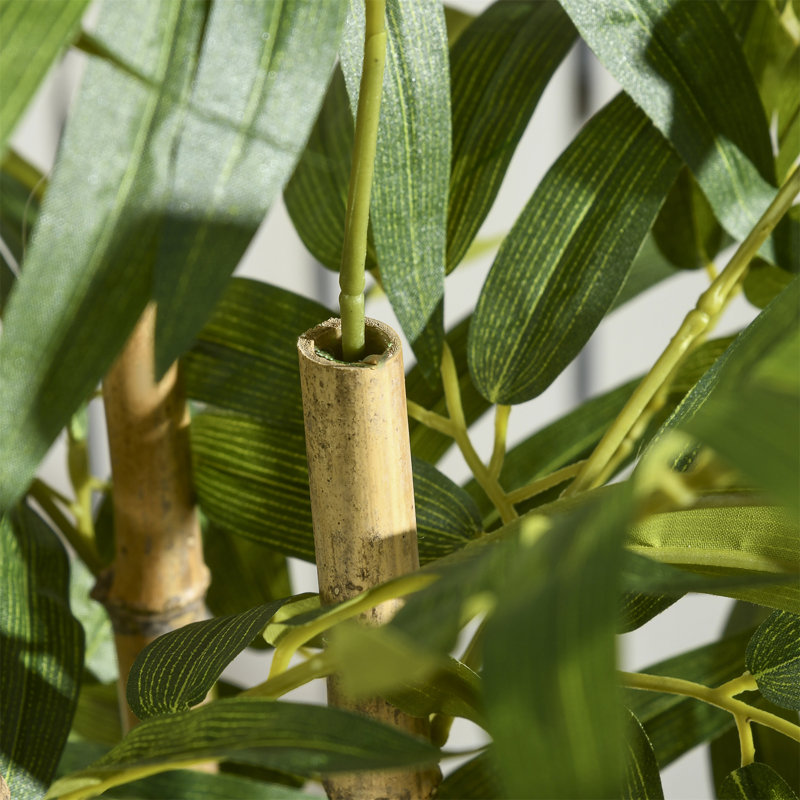 Artificial plants bamboo tree in pot for home indoor decor