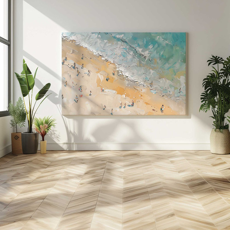 Sandy Serenade, grande impression sur toile, H 36 po x l 54 po