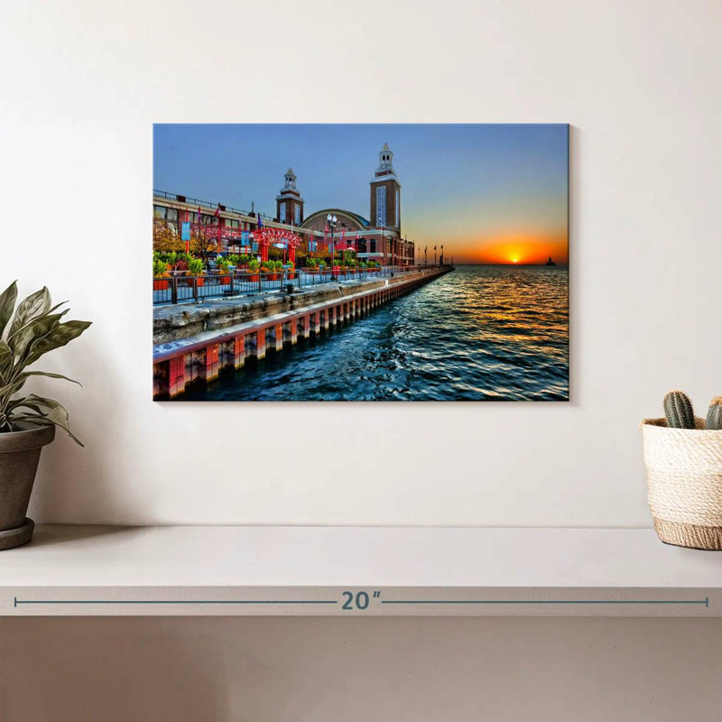 Kavia Sunrise at Navy Pier, H 8 po x l 12 po