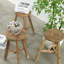 Marquise Solid Wood Accent Stool-1832867840