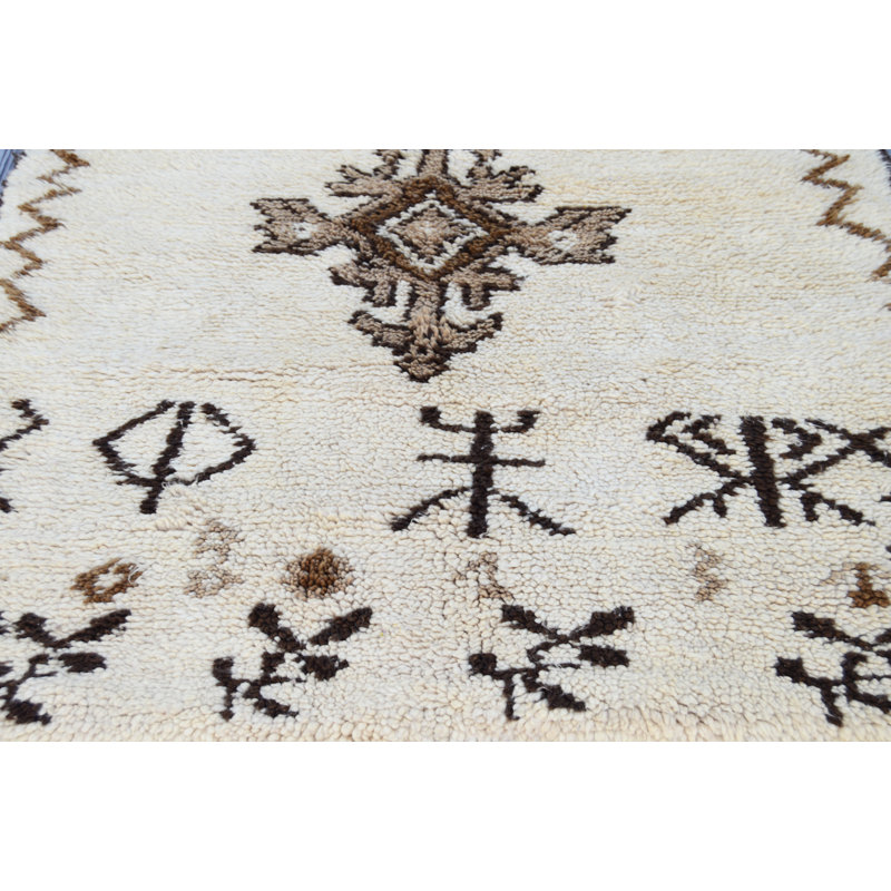 One-of-a-Kind Rectangle 3'6" X 5'9" Hand Knotted Area Rug