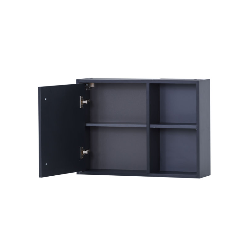 Bansil Wall Bathroom Cabinet, Dark Blue