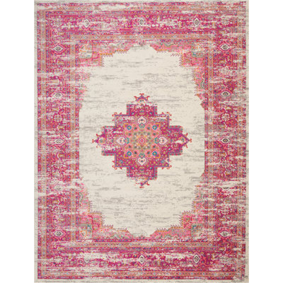 Tapis ivoire traditionnel Augusta