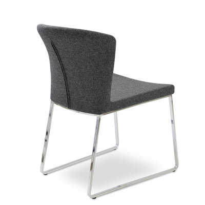 Capri Sled Solid Back Side Chair