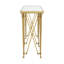 Spencer London 64'' W Marble Console Table