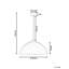 COTTICA 1 - Light Natural Bowl Pendant