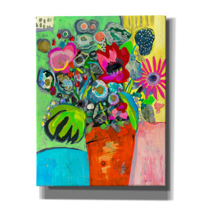 Fleurs françaises par Wyanne, art mural sur toile