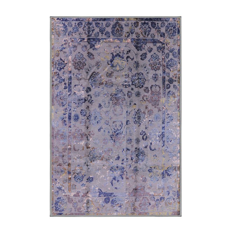 Hutchens Wool Oriental Indoor Rug, Rectangle 8' x 12'