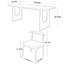Combinaison table et chaises rectangulaire-1145134717