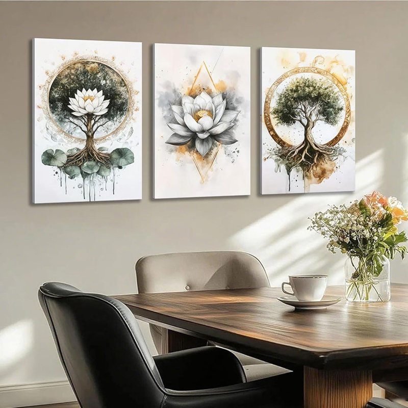 3 Piece Wrapped Canvas Print