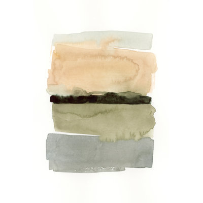 Peachy Horizon II - Painting