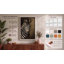 Frontal Zebra Modern - Wrapped Canvas-1906685523-1906685550