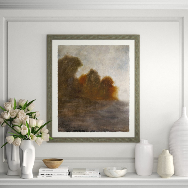Old Trees 1 - Picture Frame Painting