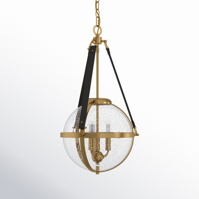 Chimere 3 Light Dimmable Globe Chandelier