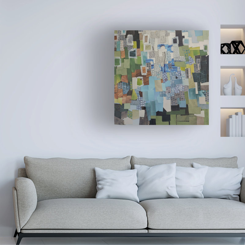 «Modern & Contemporary Geneva Suisse II», reproduction sur toile, H 24 po x l 24 po x P 2 po