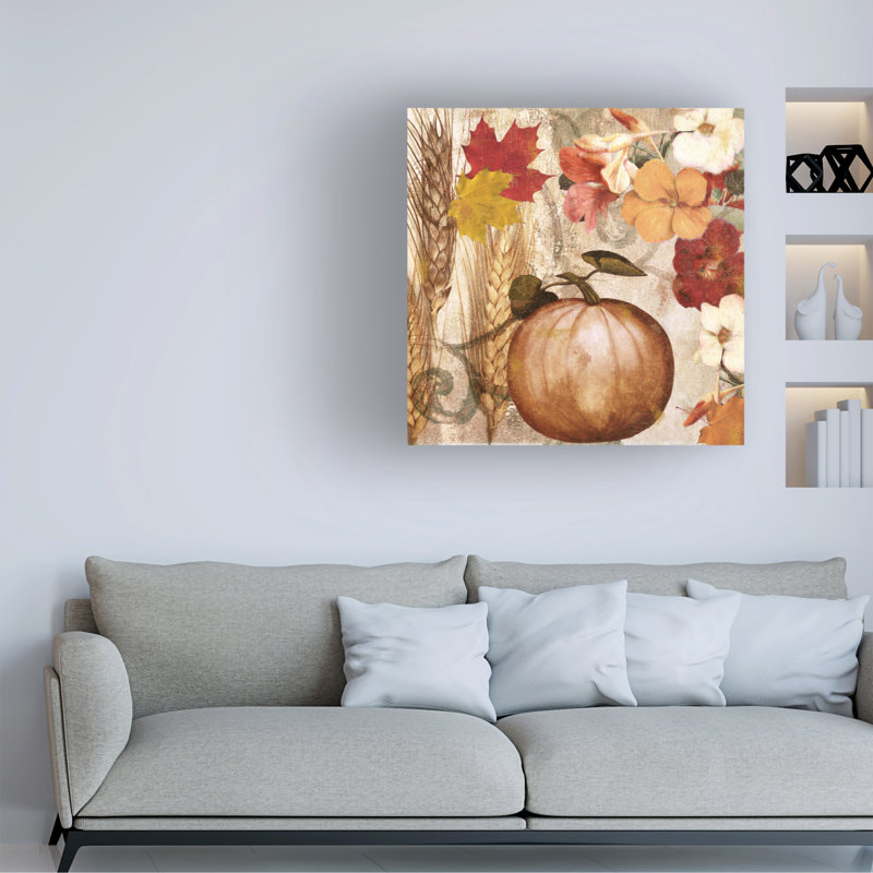 Art sur toile «boline Sasha Harvest II», H 14 po x l 14 po