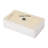 21X14 Ceramic Bathroom Sink - Modern Classic Style With Quality Construction And Elegant Design Acid Resistance Stain Easy Cleaning Smooth Surface 1 3/4" Center Drain Hole Low Water Absorption