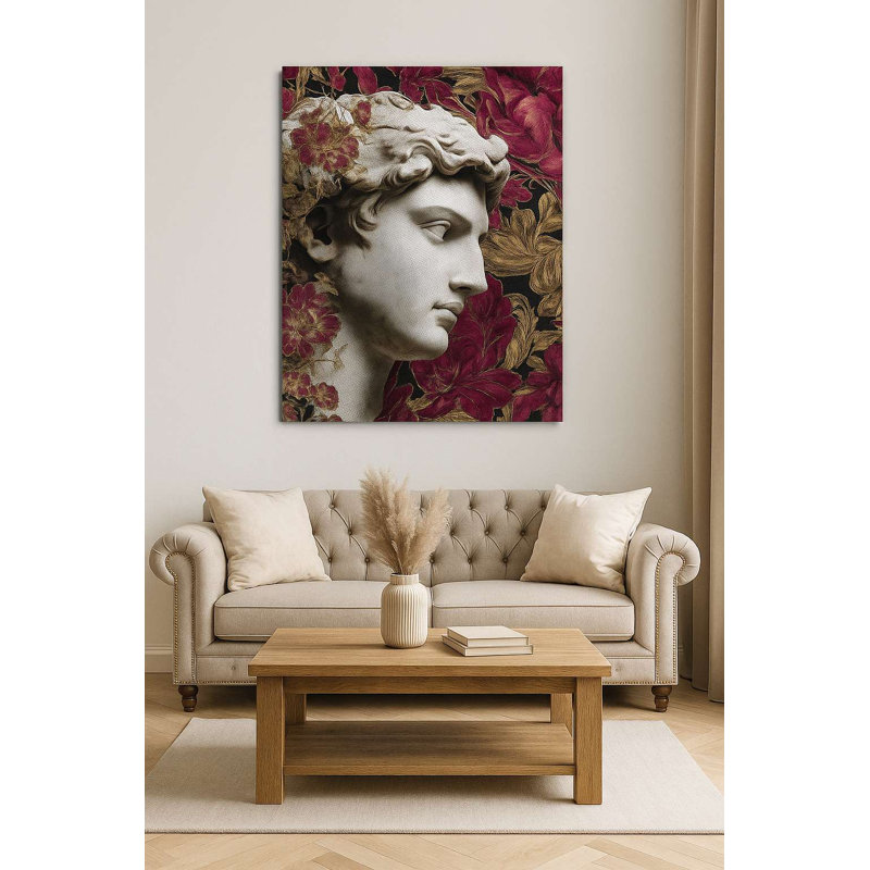 Stunning Decorative Canvas Painting, 27.6 x 39.4 inches | 100% Canvas with 100% Wooden Frame (0.8 x 1.2 inches Thick) | Perfect for Living Room, Bedroom, or Office Decor – Eye-Catching Artwork for Any Space