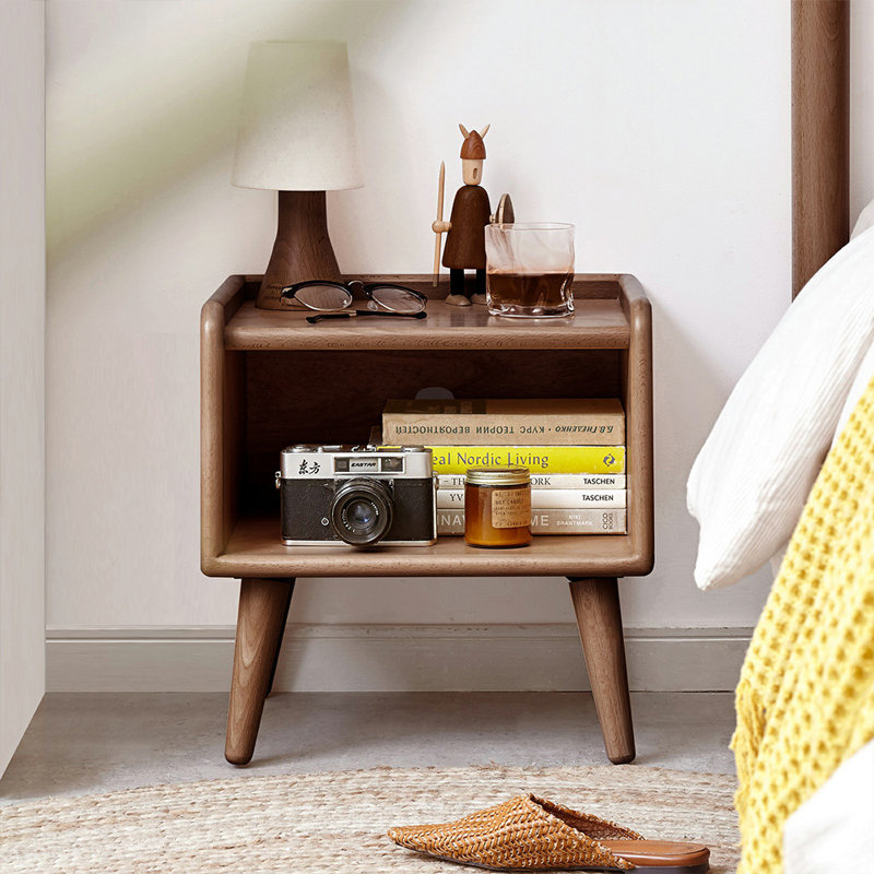 Jemiya Solid Wood Accent Cabinet