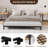Heavy Duty Metal Platform Bed Frame With Under Bed Storage Sturdy Steel Slat Support Silent Anti Slip Design Modern Bed Base No Box Spring Needed For Bedroom-1931942637-1931942638