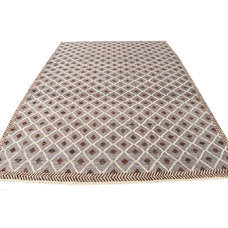 Tapis gris 8 x 10 Philip