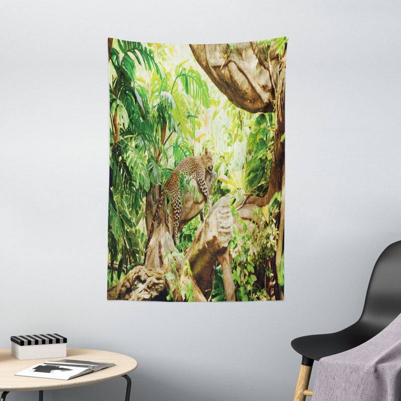 Tapisserie polyester safari, H 60 po x l 40 po