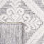 Tapis ivoire / gris en laine tissé à la main Goehring-1386417701