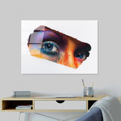 Stunning Tempered Glass Wall Art Painting, 27.6 x 39.4 inches | 100% Tempered Glass, Thickness: 0.16 inches | Elegant Home Decor for Living Room or Office, Durable & Easy to Clean, Perfect Gift Idea