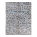 Overdyed One-of-a-Kind 8' 1" X 10' 1" Hand Knotted Area Rug