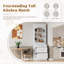 Garde-manger moderne de 83,7 pouces de hauteur-710158191