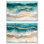 "Waters", ensemble de 2 toiles vertes et bleues par Art Remedy