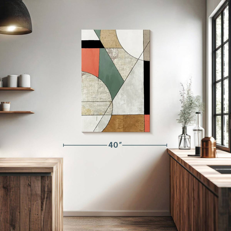 Avery Folding Together II, 39" H x 26" W