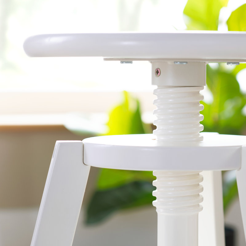 Tabouret de dessin réglable, Blanc