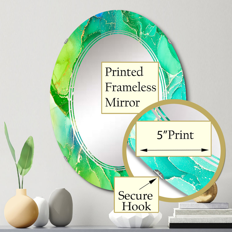 Miroir de salle de bain sans cadre, 30 po x 20 po