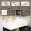 Meuble-lavabo avec dessus Hemington-341118384