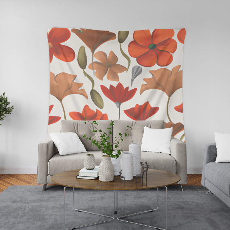 Tapisserie murale, H 80 po x l 68 po