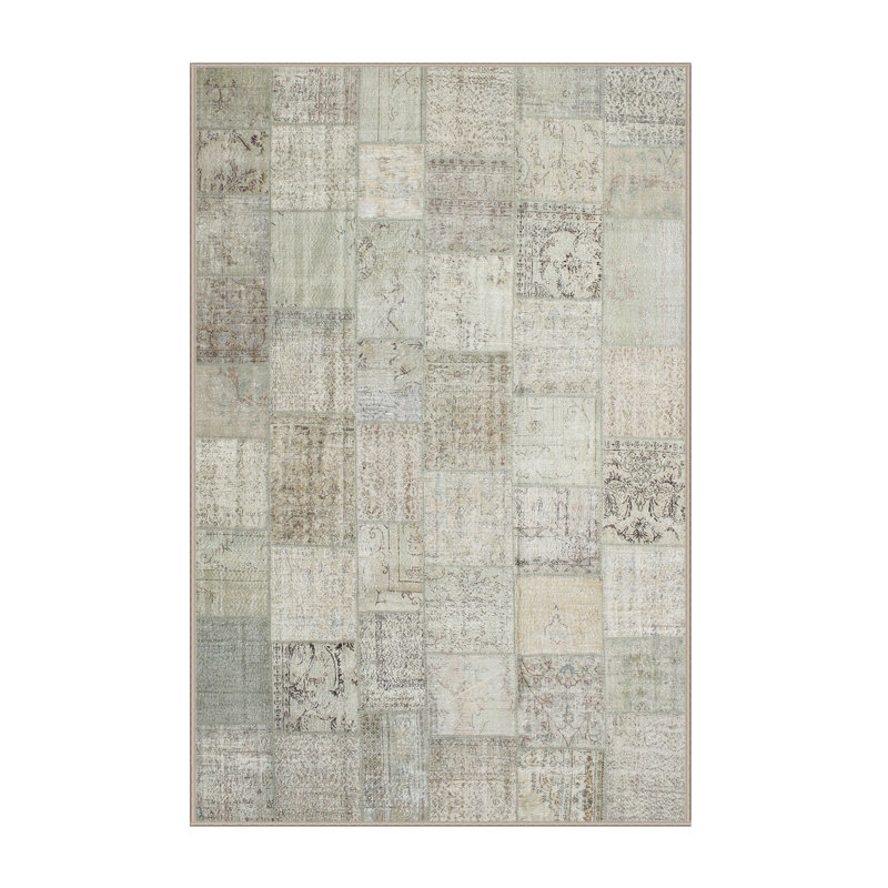 Tapis gris zone contemporaine, Rectangle 8 pi x 10 pi