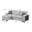Plyzo Sectional Gris