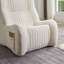 Fauteuil à billes 1 place en chenille - Fauteuil confortable pour le salon et la chambre à coucher-1939612065
