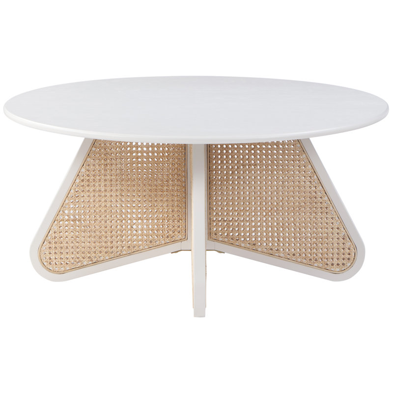 Table basse Aydenne, Blanc