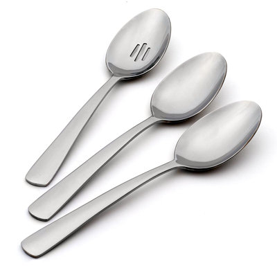 Aptitude Everyday Flatware Serving Spoons