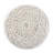 Coates - Round Macrame Pouf - Natural