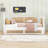 Wooden Daybed with Trundle and Durable Construction-1096017149-1096017150