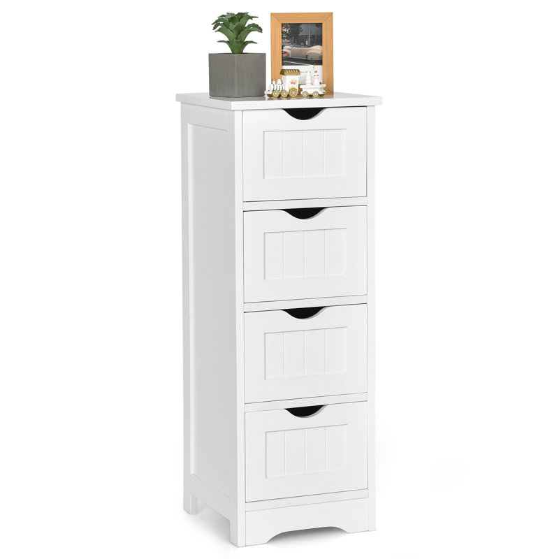 Roseau Chest Of Drawers, White
